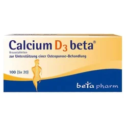Beta Calcium-Calcium D3 Brausetabletten, 100 St