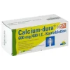 Dura Calcium-Calcium Vit D3 600 mg / 400 I.E. Kautabletten, 100 St