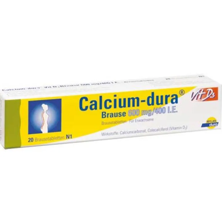 Calcium Vit D3 Brause 600 mg / 400 I.E., 20 St^Dura Online