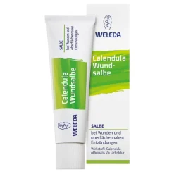 Weleda Verletzungen|Haut-Calendula Wundsalbe bei Schürfwunden und Hautverletzungen, 70 g