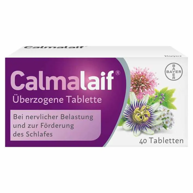 Überzogene Tabletten, 40 St^Calmalaif Best