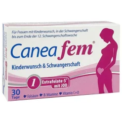 Caneafem 1 Extrafolate-S + Jod Kapseln, 30 St- Schwangerschaft