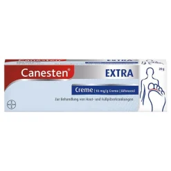 Canesten Hautpilz Creme|Fußpilz Creme-EXTRA Creme gegen Haut- und Fußpilzerkrankungen, 20 g
