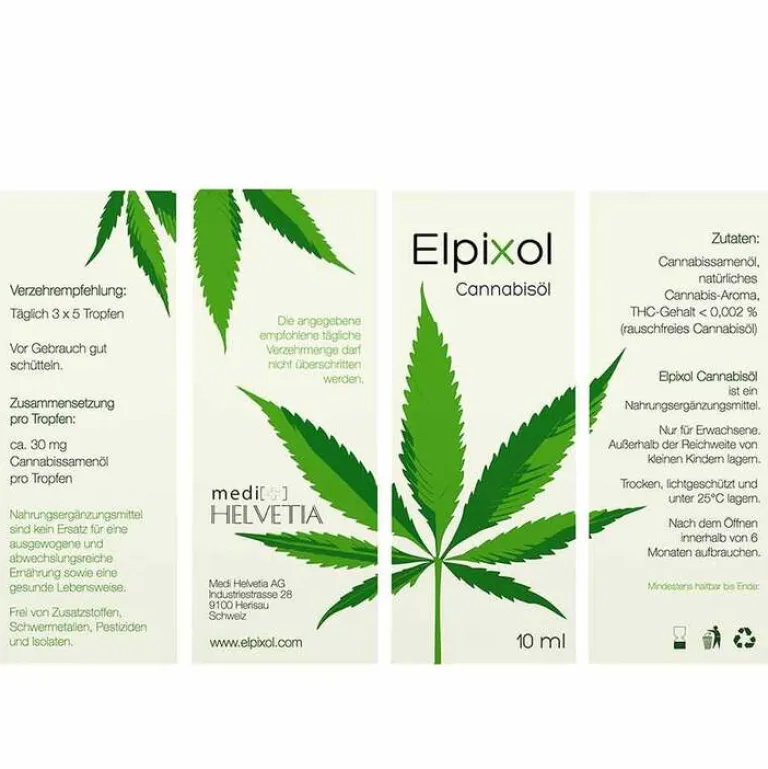 Elpixol Essentielle Fettsäuren-Cannabis Tropfen , 10 ml