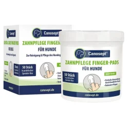 Zahnpflege Finger-Pads für Hunde, 50 St^Canosept New