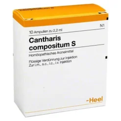 Cantharis Compositum S Ampullen, 10 St^Heel Online