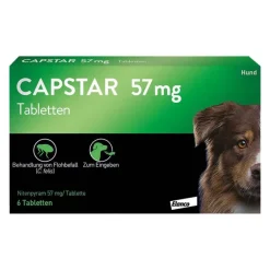 ™ 57 mg Tabletten für große Hunde, 6 St^Capstar Online