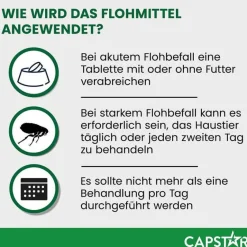 ™ 57 mg Tabletten für große Hunde, 6 St^Capstar Online