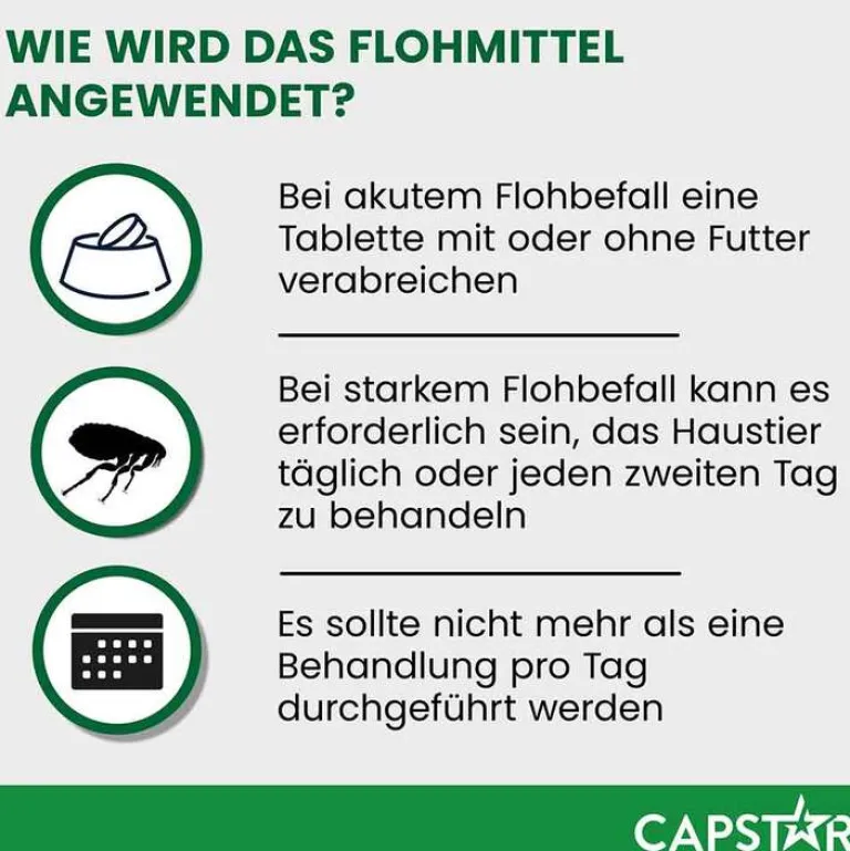 ™ 57 mg Tabletten für große Hunde, 6 St^Capstar Online
