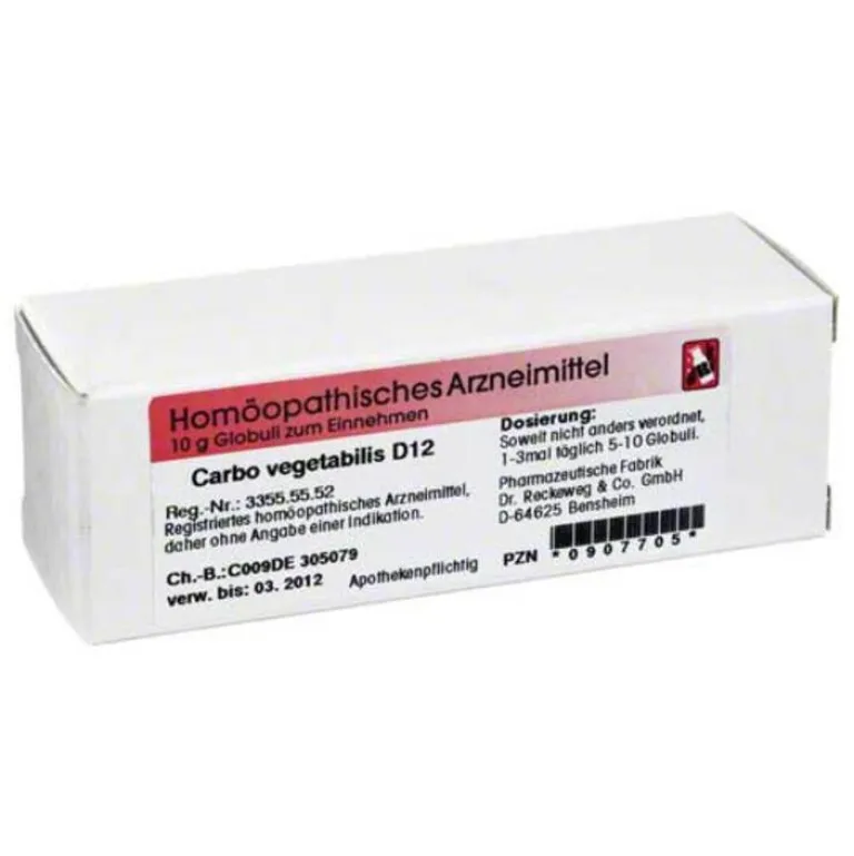 Dr. Reckeweg Carbo vegetabilis D12 Globuli, 10 g- C|C