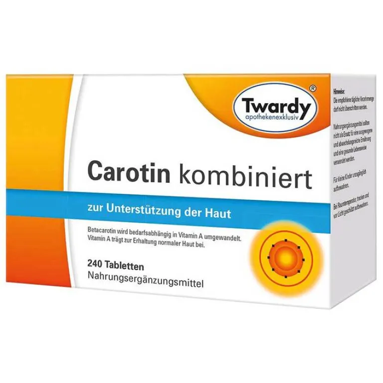 Carotin Kombiniert Tabletten, 240 St^Twardy Hot