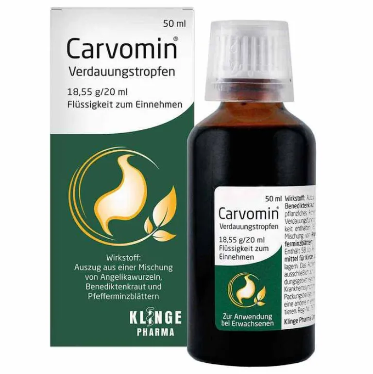 Carvomin Verdauung-Verdauungstropfen, 50 ml
