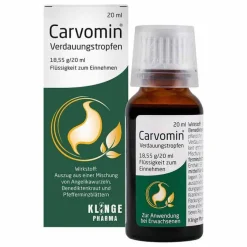Carvomin Verdauungstropfen, 20 ml- Verdauung