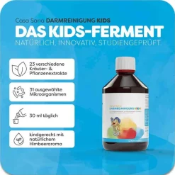 Casa Sana Darmreinigung Kids Flüssigkeit zum Einnehmen, 500 ml- Bakterienkulturen