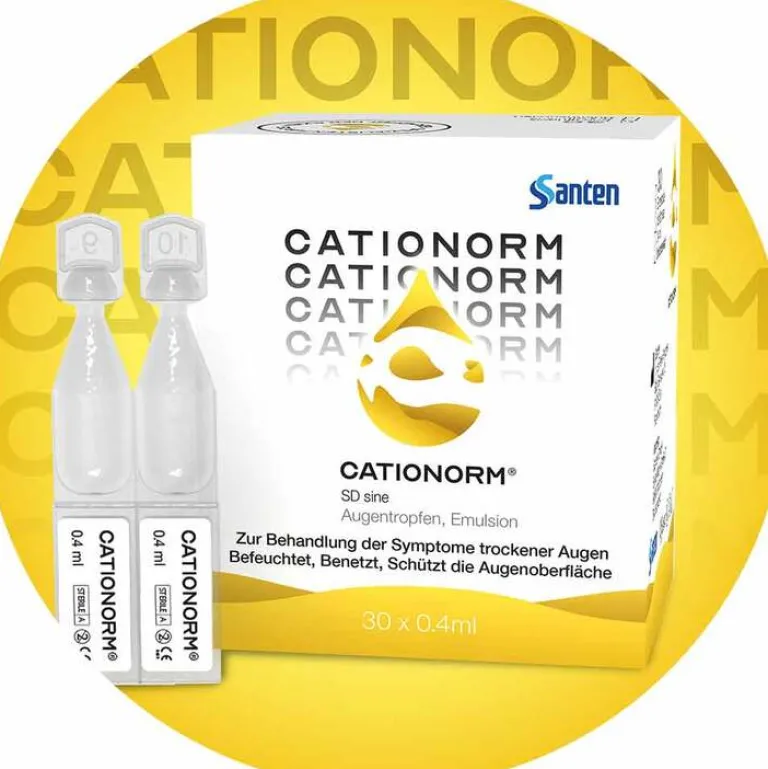 Cationorm Augentropfen Trockene Augen-® SD sine Einzeldosispipetten, 30X0.4 ml