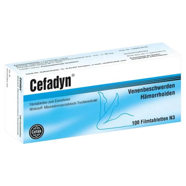Cefadyn Filmtabletten, 100 St- Venenleiden