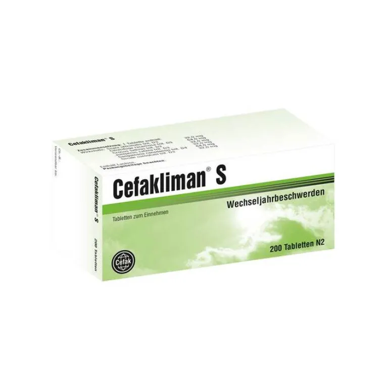 Cefakliman Wechseljahre Medikamente-S Tabletten, 200 St