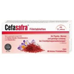 Cefasafra Hirnleistung & Nerven-Filmtabletten, 60 St