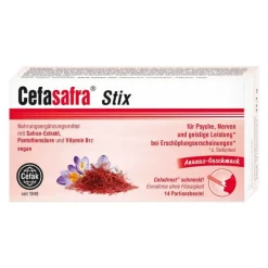 Erschöpfung|Hirnleistung & Nerven-Cefasafra Stix Granulat, 14 St