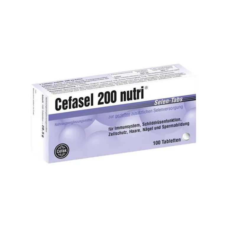 Cefasel Selen-200 nutri Selen Tabs Tabletten, 100 St