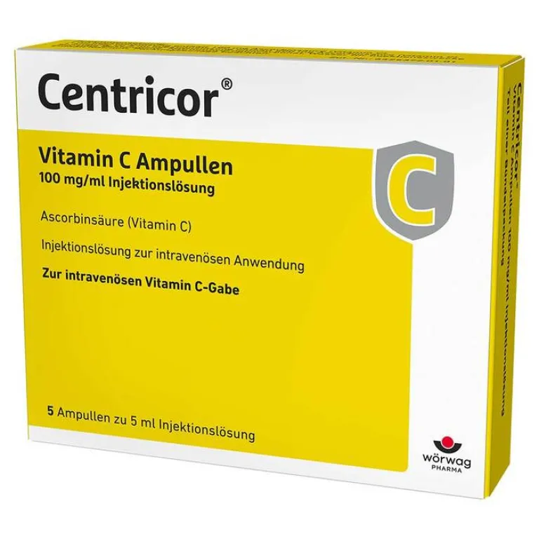 ® Vitamin C Ampullen 100 mg/ml Injektionslösung , 5X5 ml^Centricor Sale