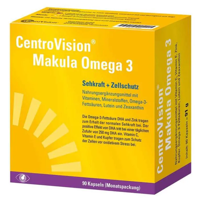 Centrovision Augenvitamine-Makula Omega-3 Kapseln, 90 St