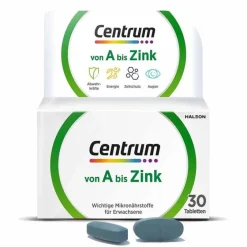 Centrum A-Zink Tabletten, 30 St- Multivitamine