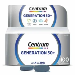 Centrum Generation 50 + Tabletten, 100 St- Multivitamine