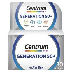 Centrum Multivitamine-Generation 50 + Tabletten, 30 St