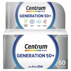 Generation 50 + Tabletten, 60 St^Centrum Hot