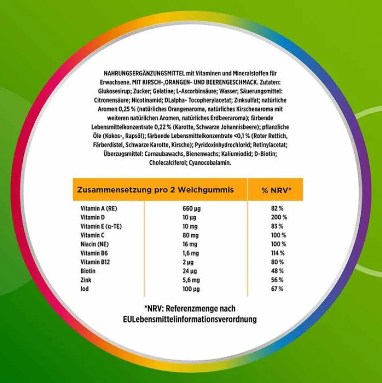 Centrum Multi Vitamin Gummies, 60 St- Multivitamine