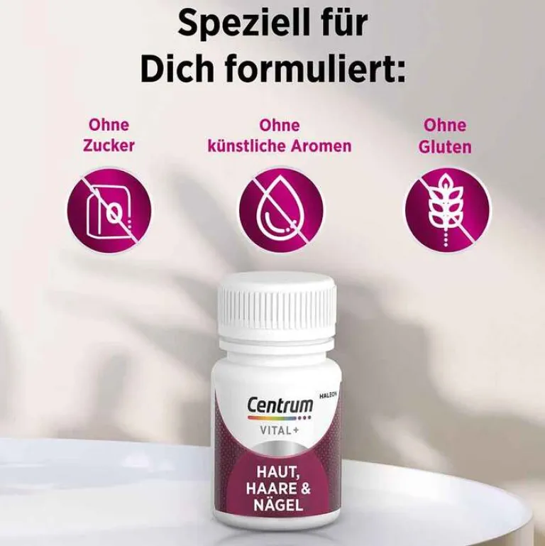 Vital + Haut Haare & Nägel Tabletten, 30 St^Centrum Discount