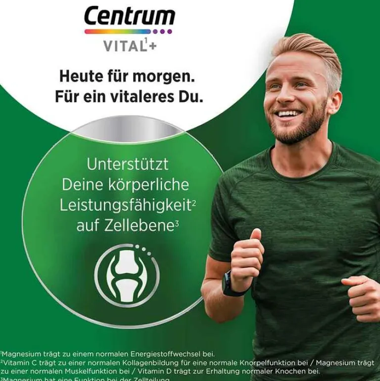 Centrum Glucosamin-Chondroitin-Vital + Knochen Knorpel & Muskeln Tabletten, 30 St