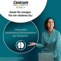 Vital + Mentale Leistung Kapseln, 30 St^Centrum Sale
