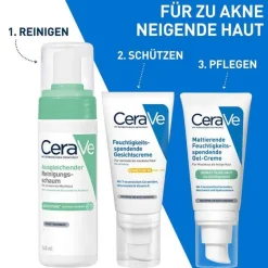CeraVe ausgleichender Reinigungsschaum, 148 ml- Reinigung|Anwendung-Produktarten
