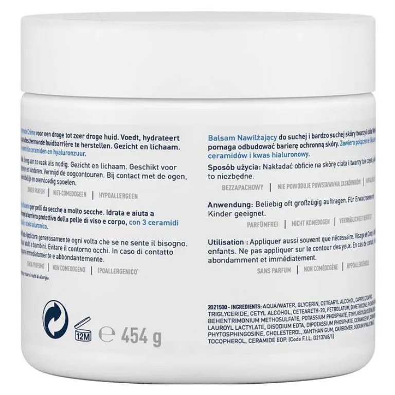 Feuchtigkeitscreme, 454 g^CeraVe