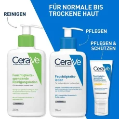 CeraVe Trockene & Sensible Haut|Handseife-feuchtigkeitsspendende Reinigungslotion, 236 ml