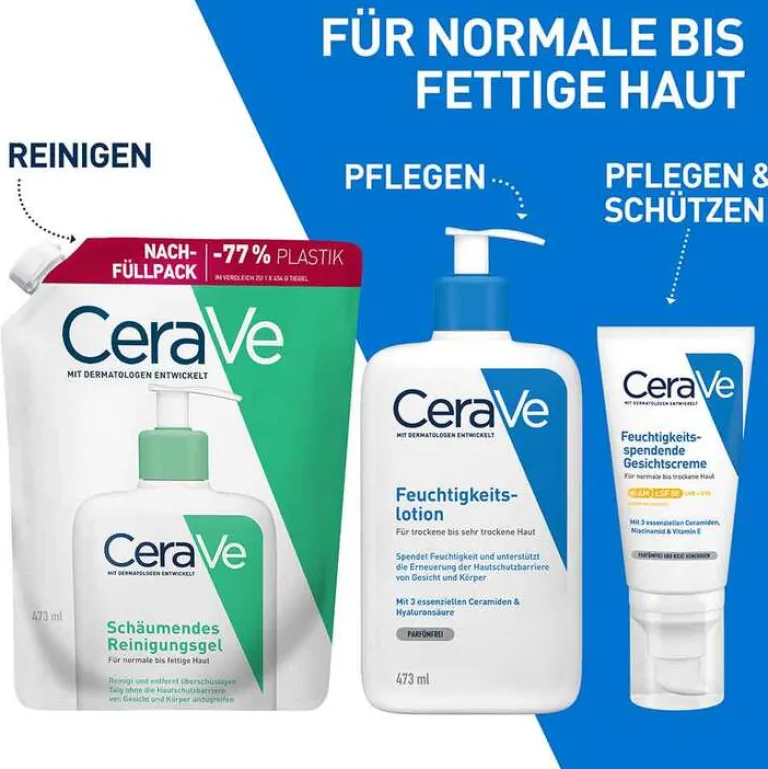 CeraVe Reinigung-schäumendes Reinigungsgel , 473 ml