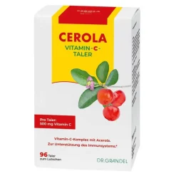 Dr. Grandel Vitamin C (Ascorbinsäure)-Cerola Vitamin C Taler Grandel, 96 St