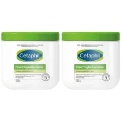 Feuchtigkeitscreme für trockene, empfindliche Haut, 2x456 ml^Cetaphil Discount