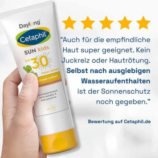 Cetaphil Sun Kids liposomale Lotion SPF 30 Sonnenschutz, 200 ml-Kinder Lsf 30|Kinder & Baby