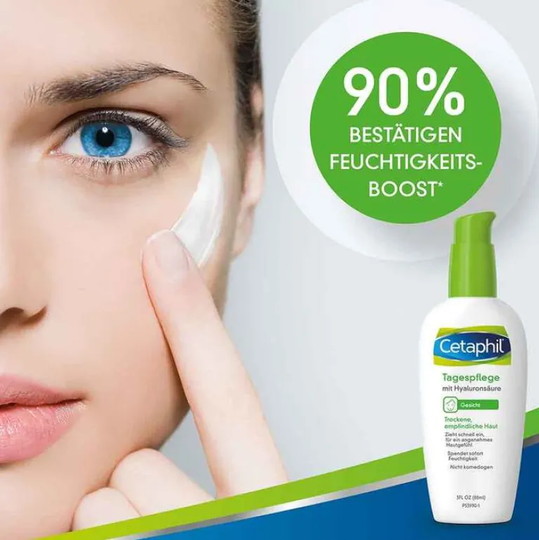 Cetaphil Anti-Aging-Tagespflege mit Hyaluronsäure, 88 ml