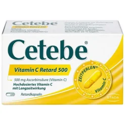 Cetebe Vitamin C (Ascorbinsäure)-® Vitamin C Retard 500, 30 St