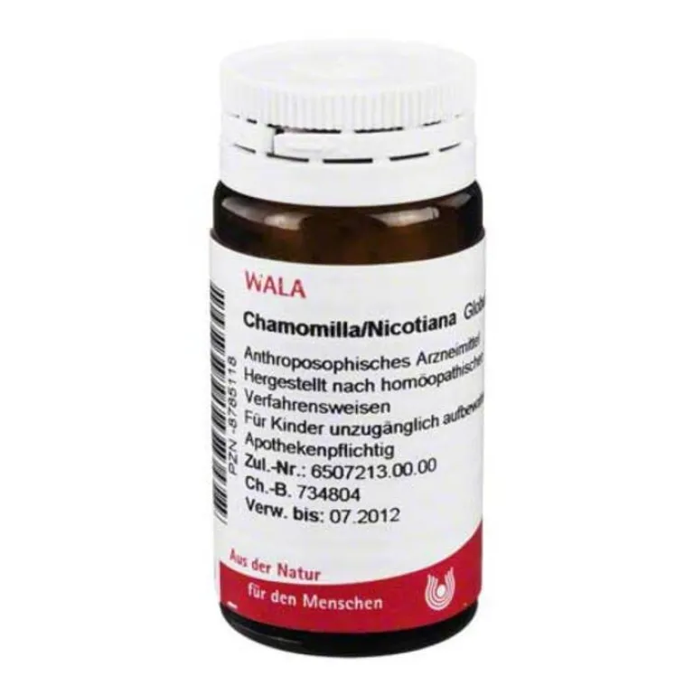 Chamomilla / Nicotiana Globuli, 20 g- Magen & Darm