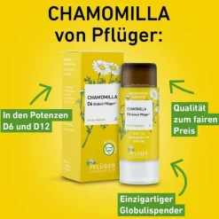 Pflüger Chamomilla D12 Globuli Dosierspender, 10 g- C