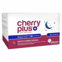 Cherryplus Hirnleistung & Nerven-Das Original Silence Kapseln, 180 St