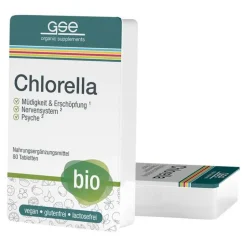 GSE Chlorella 500 mg Bio Naturland Tabletten, 80 St- Chlorella|Sonstige Bio Produkte