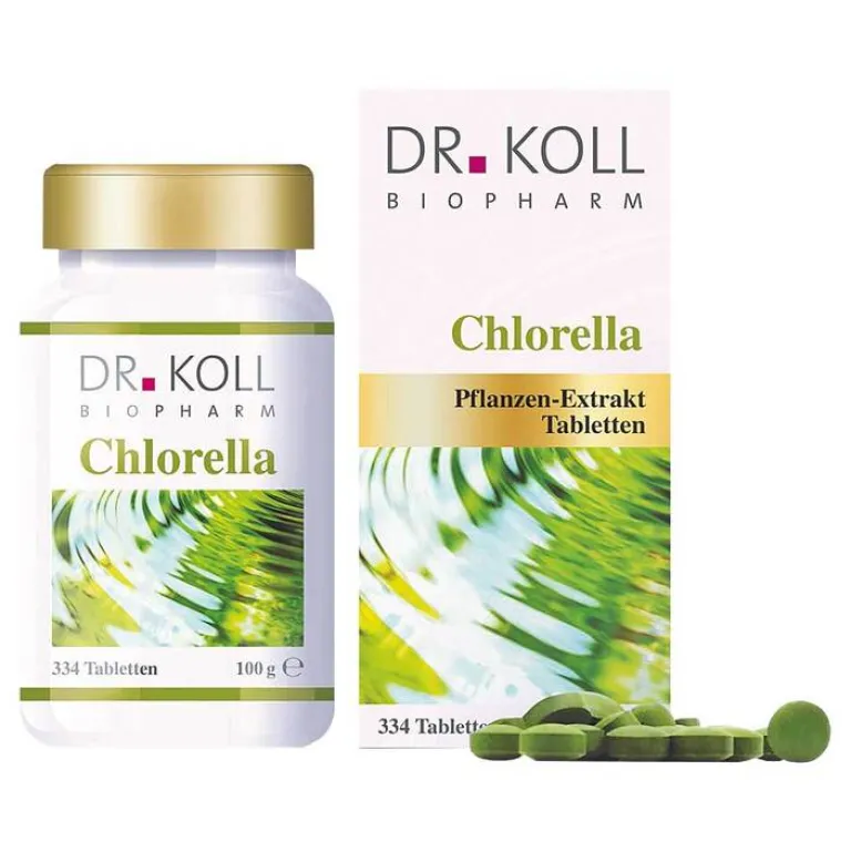 Dr. Koll Gemmo Therapie|Chlorella-Chlorella Tabletten, 334 St