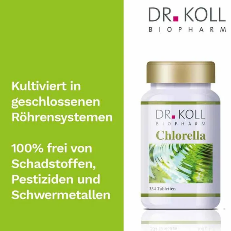 Dr. Koll Gemmo Therapie|Chlorella-Chlorella Tabletten, 334 St