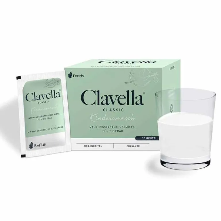 Clavella Vitamin B9 (Folsäure)|Schwangerschaft-Classic Pulver Beutel a 2 g, 30X2 g